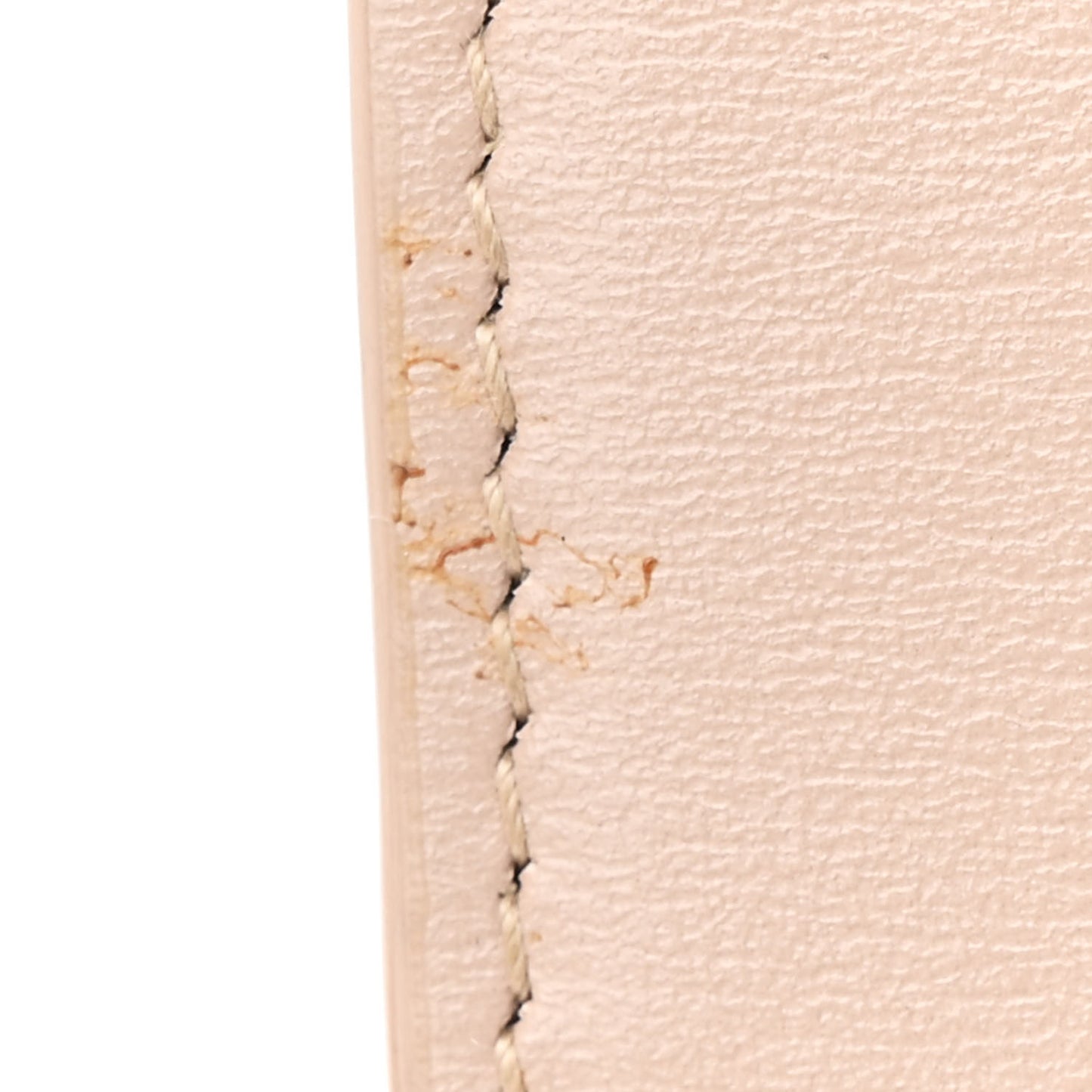 Smooth Calfskin Sulpice Monogram Chain Wallet Light Natural