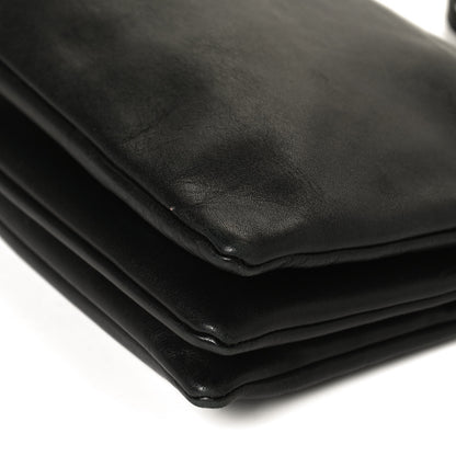 Celine Lambskin Trio Crossbody Bag Black 13 of 13