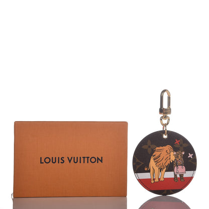 Louis Vuitton Monogram 2018 Christmas Animation Cats Bag Charm Key Ring 4 of 4