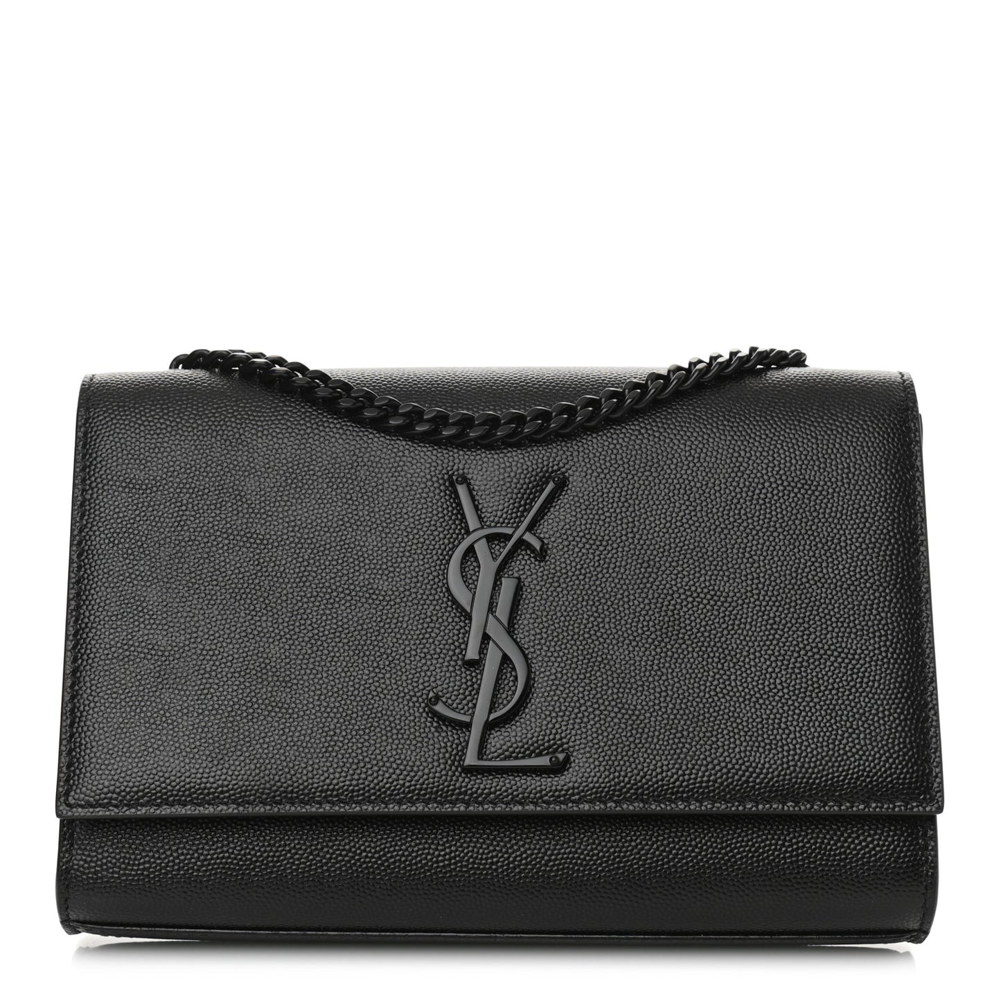 Grain De Poudre Small Monogram Kate Satchel Black