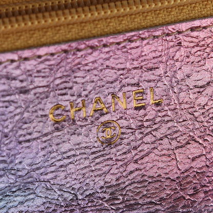 Chanel Metallic Goatskin Quilted 2.55 Reissue Wallet on Chain WOC Multicolor 6 of 10