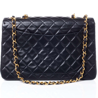 Chanel Lambskin XL Jumbo Flap Black 4 of 11