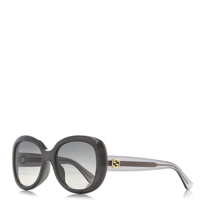Gucci Acetate Round Sunglasses GG03830FS Grey 1 of 9