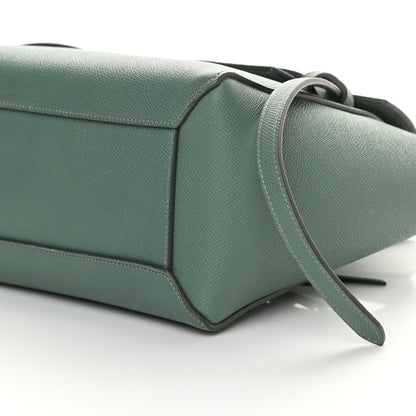 Celine Grained Calfskin Micro Belt Bag Celadon 10 of 11