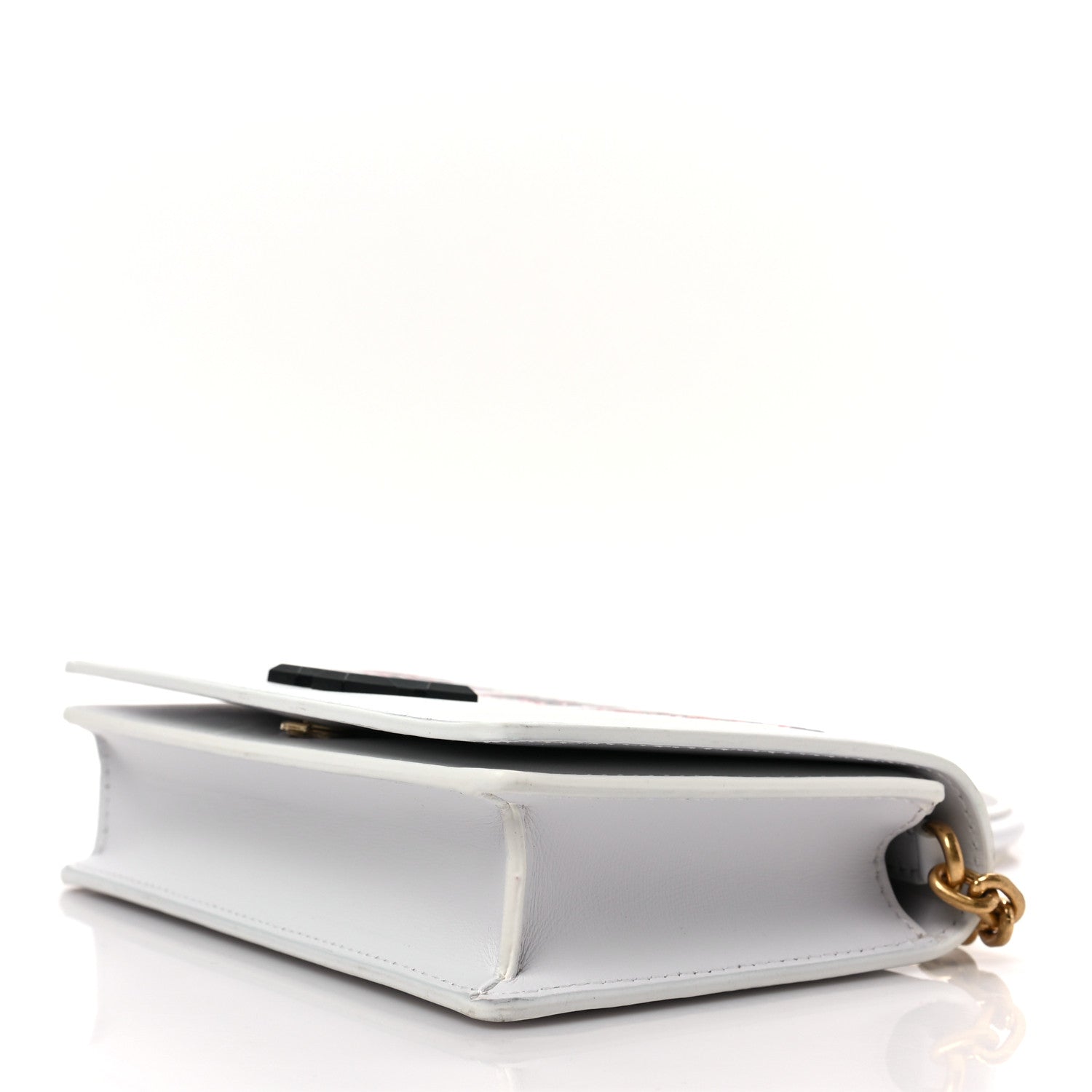 Off-White OFF WHITE Calfskin Jitney 0.5 Virgil Was Here Crossbody