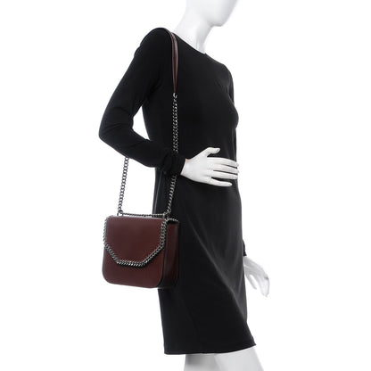 Stella McCartney Eco Alter Nappa Medium Falabella Box Shoulder Bag Bordeaux 2 of 7