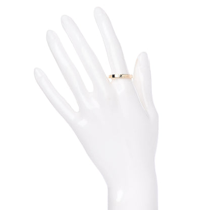 Cartier 18K Yellow Gold 3mm Lanieres Ring 57 8 2 of 4