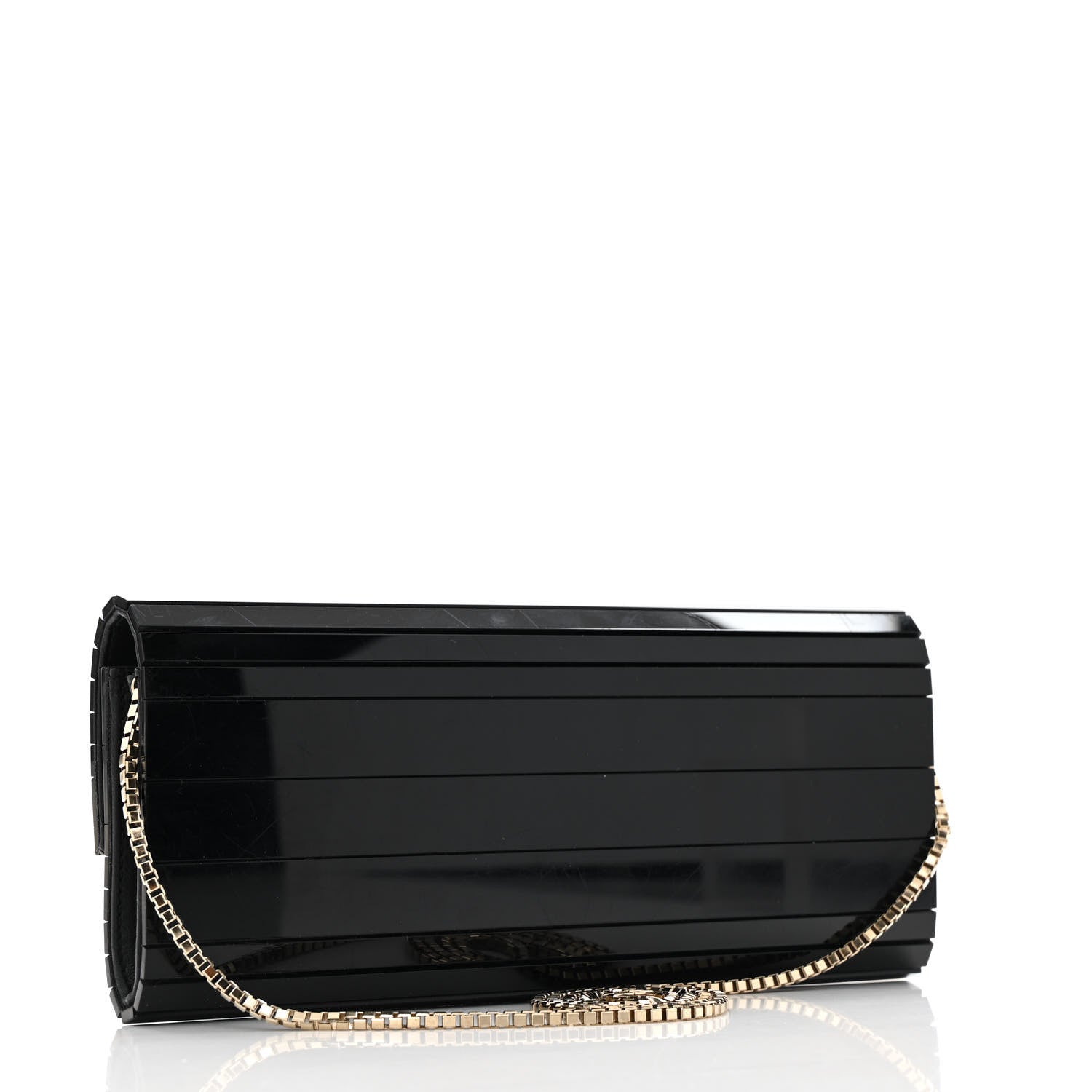 Jimmy Choo Acrylic Sweetie Clutch Black 3 of 10