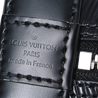 Louis Vuitton Epi Jacquard Alma BB Black 6 of 10