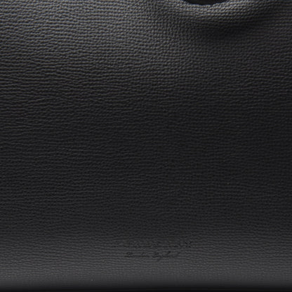 Burberry Grainy Calfskin Haymarket Colours Check Medium Zip Tote Black 11 of 12