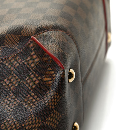 Louis Vuitton Damier Ebene Caissa Hobo Cherry 13 of 13
