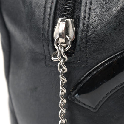 Chanel Calfskin Quilted Large Cambon Bowler Black 15 of 18