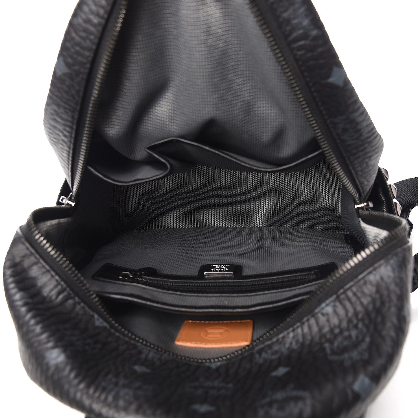 Visetos Small Side Stud Stark Backpack Black