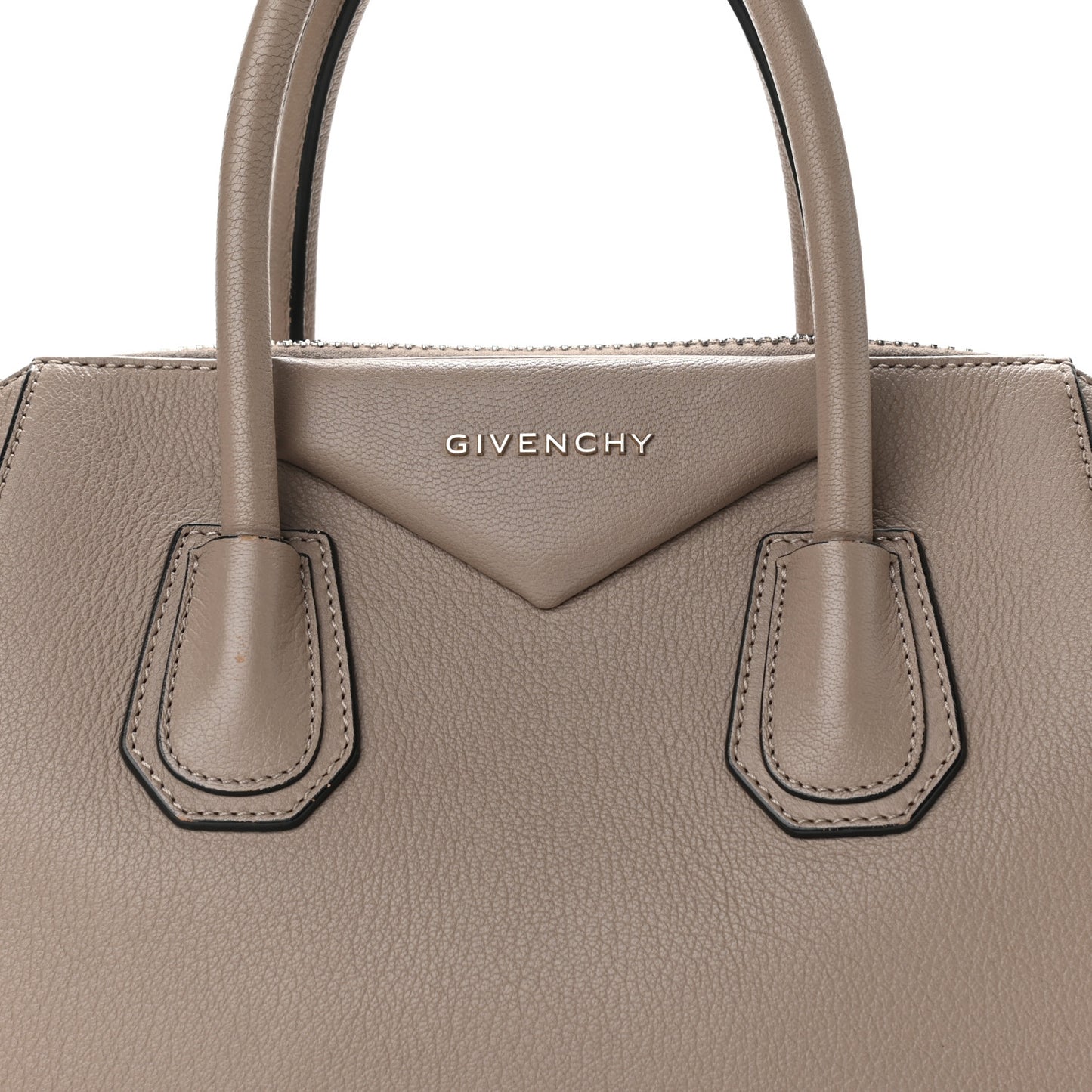Sugar Goatskin Small Antigona Mastic