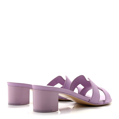 Hermes Epsom Oasis Sandals 35 Violet Amethyste 5 of 10