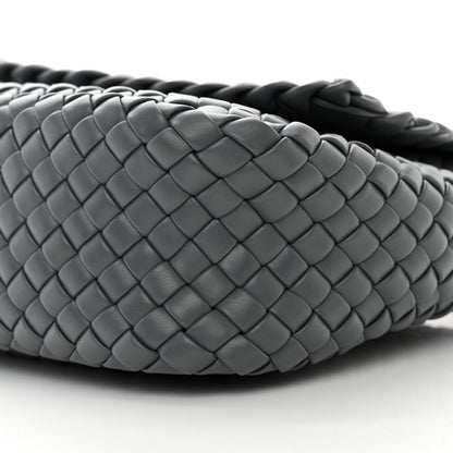Bottega Veneta Nappa Intrecciato Small Cobble Shoulder Bag Thunder 10 of 10