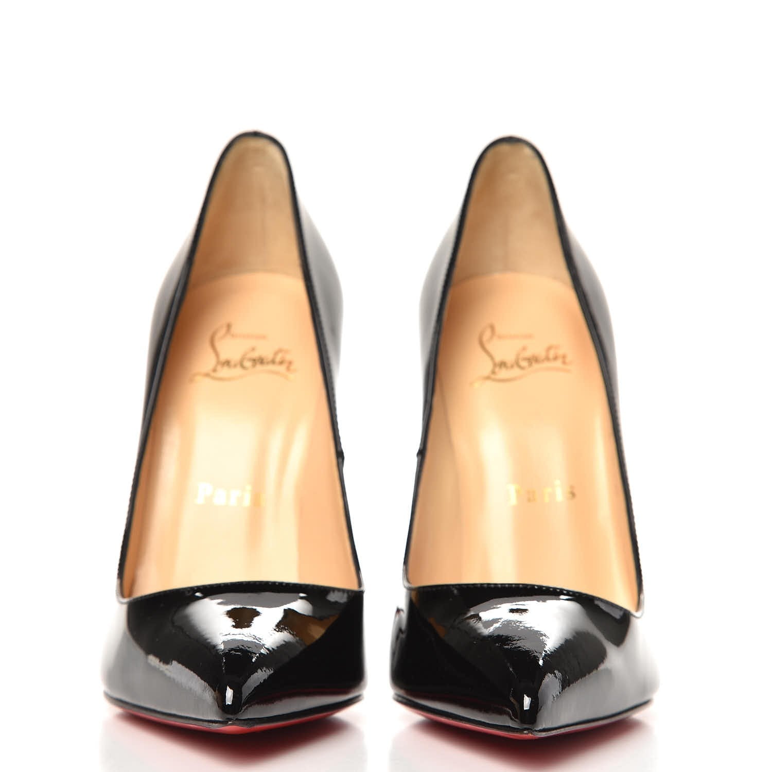 Christian Louboutin Patent Pigalle 120 Pumps 36 Black 2 of 7