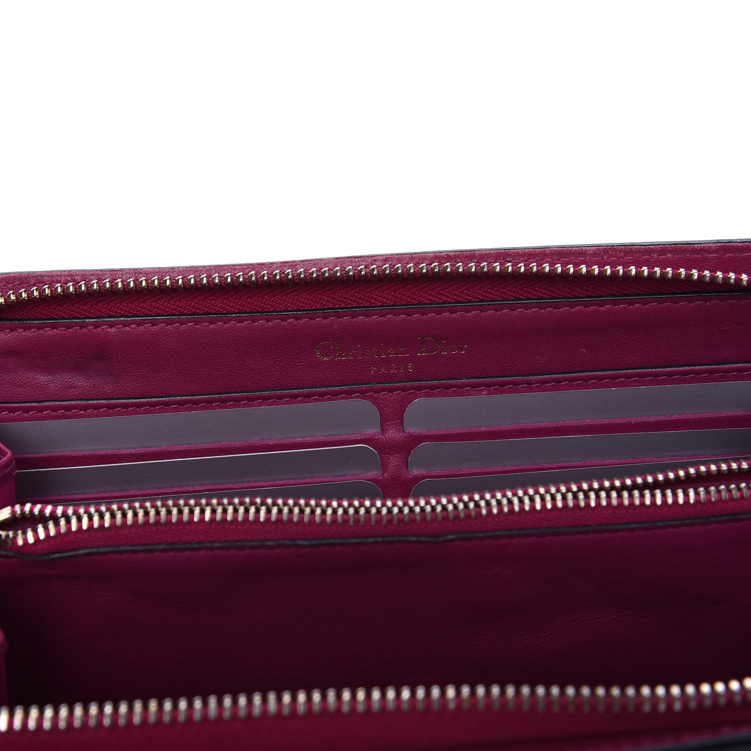 Christian Dior Bullcalf Diorissimo Voyageur Wallet Black 5 of 9