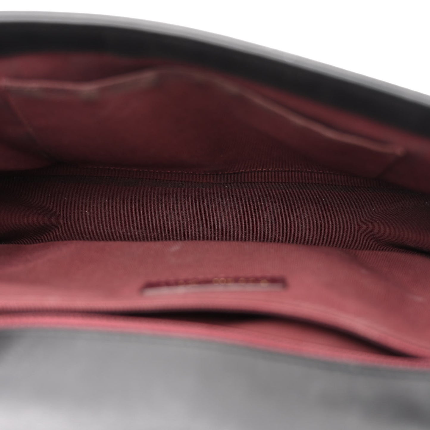 Calfskin Caviar Suede Chevron New Medium Boy Flap Black