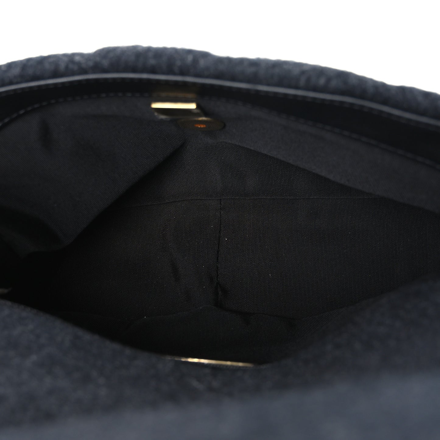 Wool Quilted Medium Chanel 19 Flap Black Grey