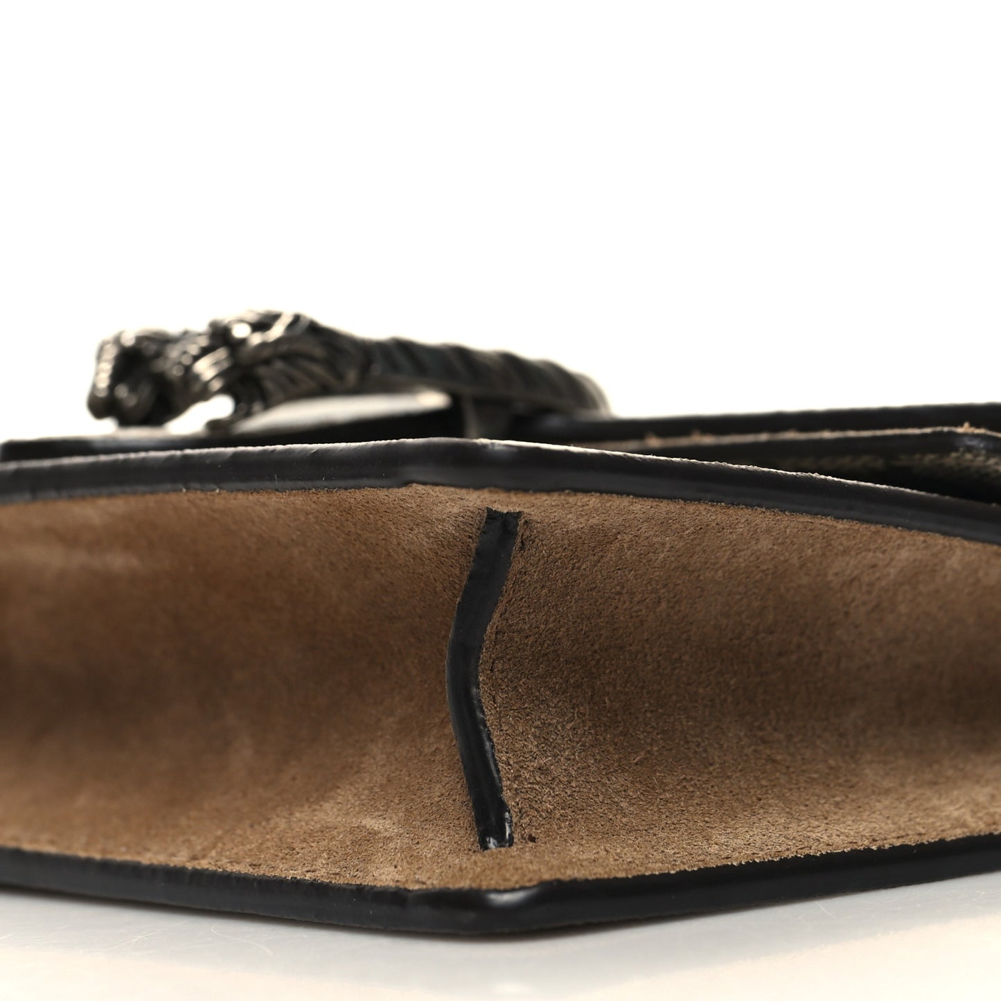 GG Supreme Monogram Super Mini Dionysus Shoulder Bag Taupe