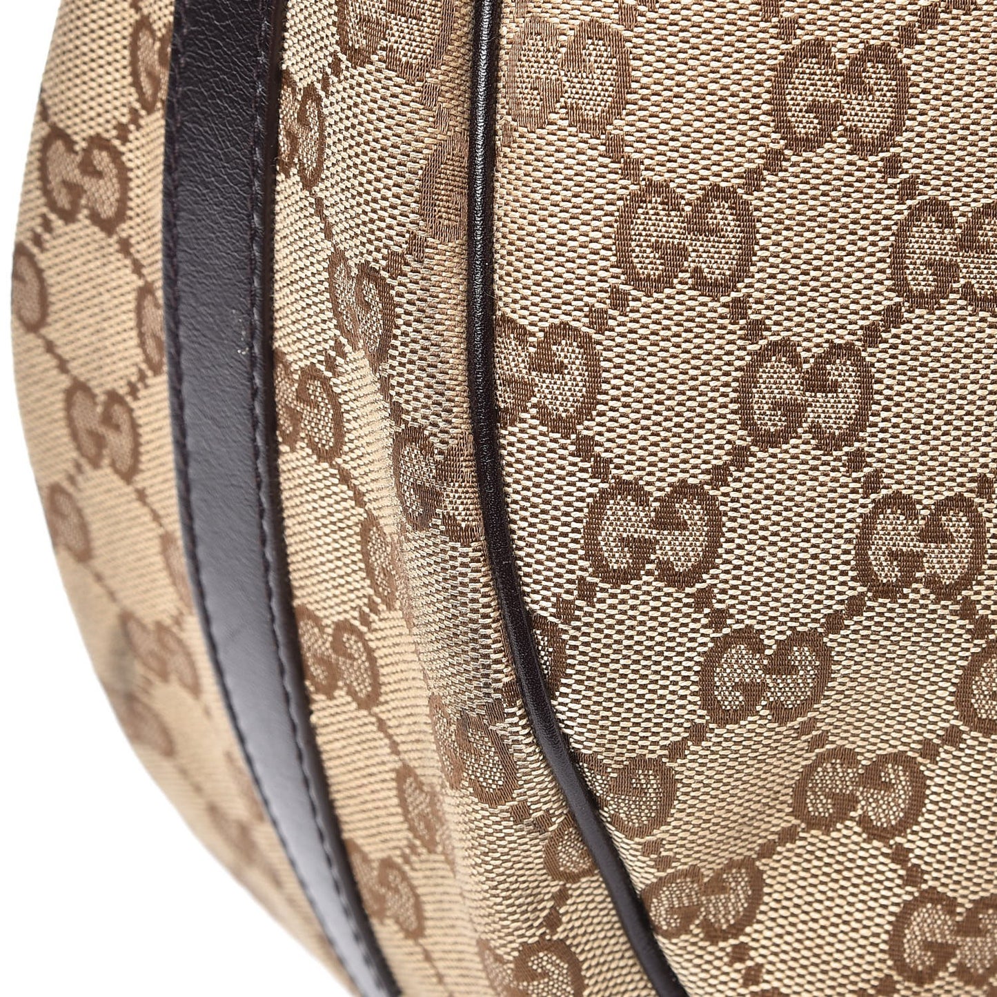 Monogram Large GG Twins Hobo Dark Brown