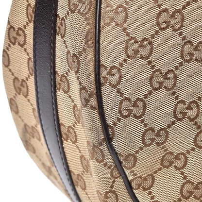 Gucci Monogram Large GG Twins Hobo Dark Brown 9 of 9