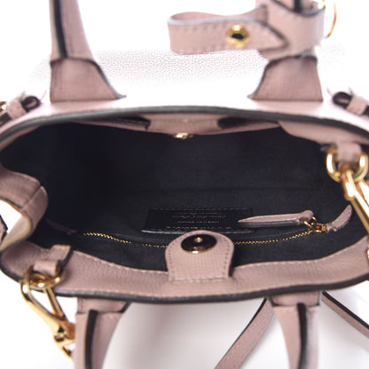 Burberry Grainy Calfskin House Check Baby Banner Tote Pale Orchid 5 of 13