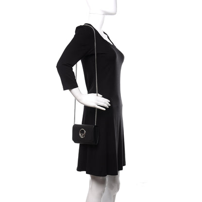 Fendi Vitello Cruise F is Fendi Wallet on Chain Black 2 of 11