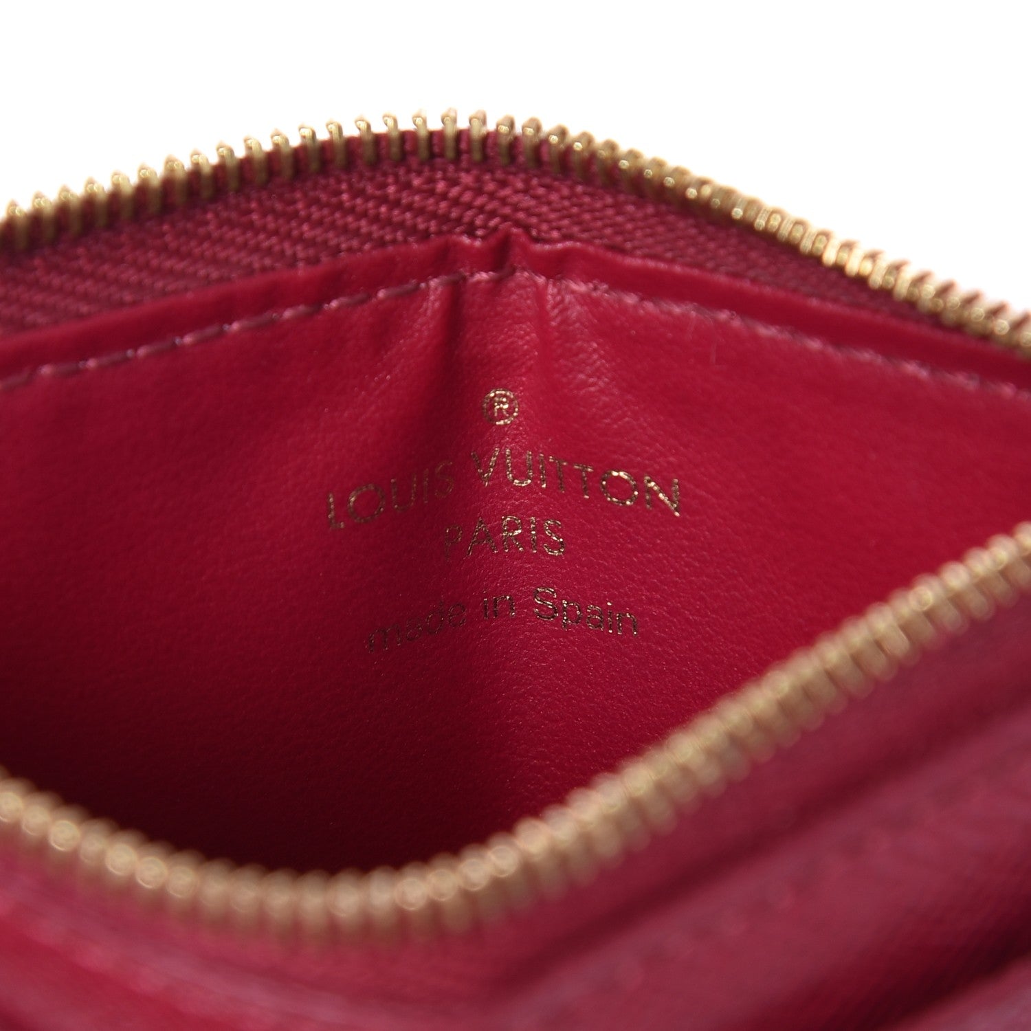 Louis Vuitton Monogram Zipped Card Holder Fuchsia 6 of 6