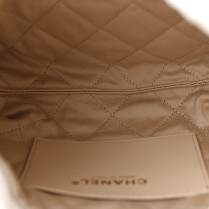 Chanel Shiny Calfskin Quilted Mini Chanel 22 White 5 of 10