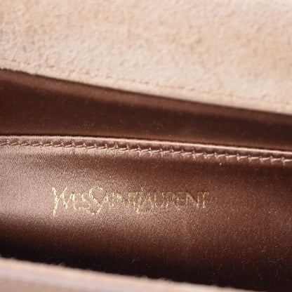 Saint Laurent Patent Calfskin Monogram Large Belle De Jour Clutch Chair 6 of 11