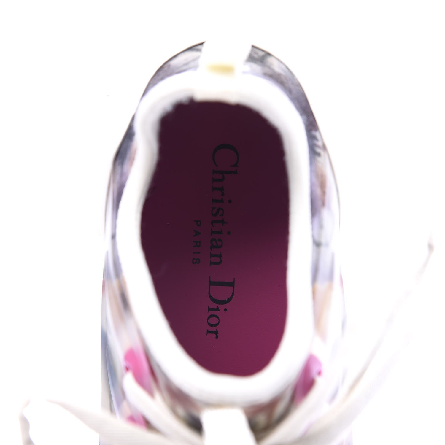 Christian Dior Neoprene Rubber Womens KaleiDiorscopic D-Connect Sneakers 37 White Cypress 7 of 10