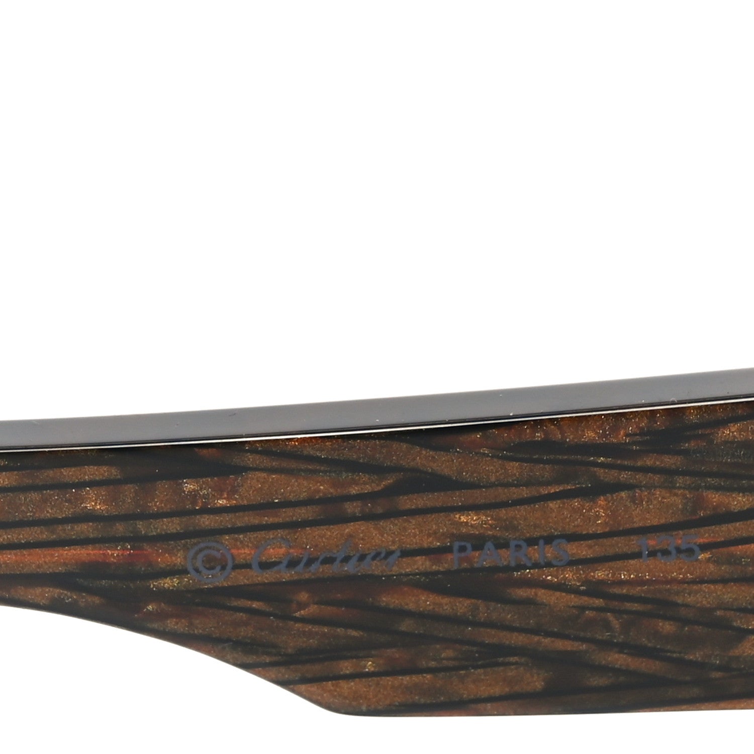 Cartier Acetate Sunglasses 135 Brown 6 of 8