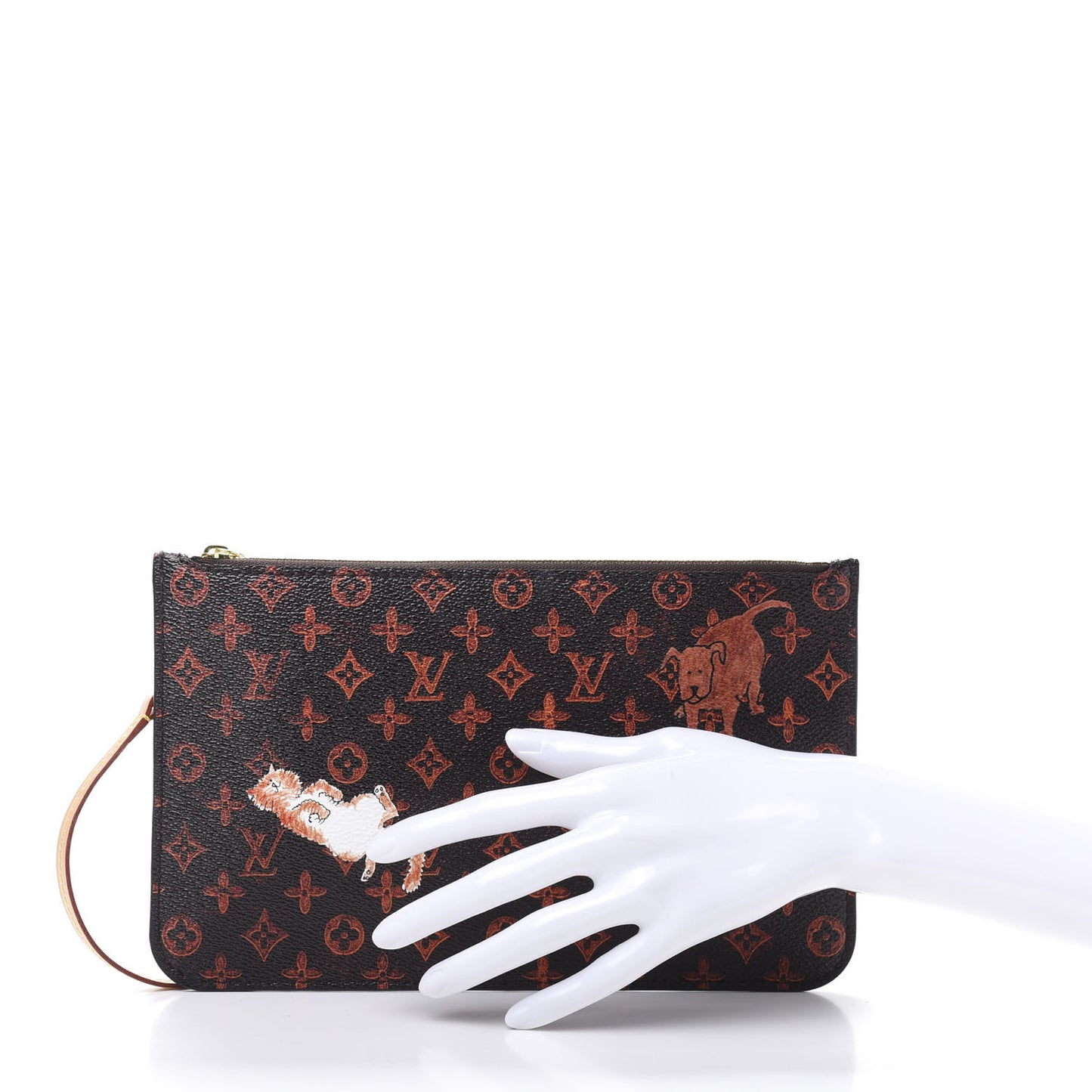 Catogram Neverfull MM GM Pochette Marron