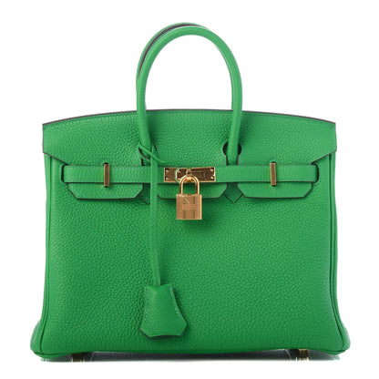 Hermes Togo Birkin 25 Bambou 1 of 10