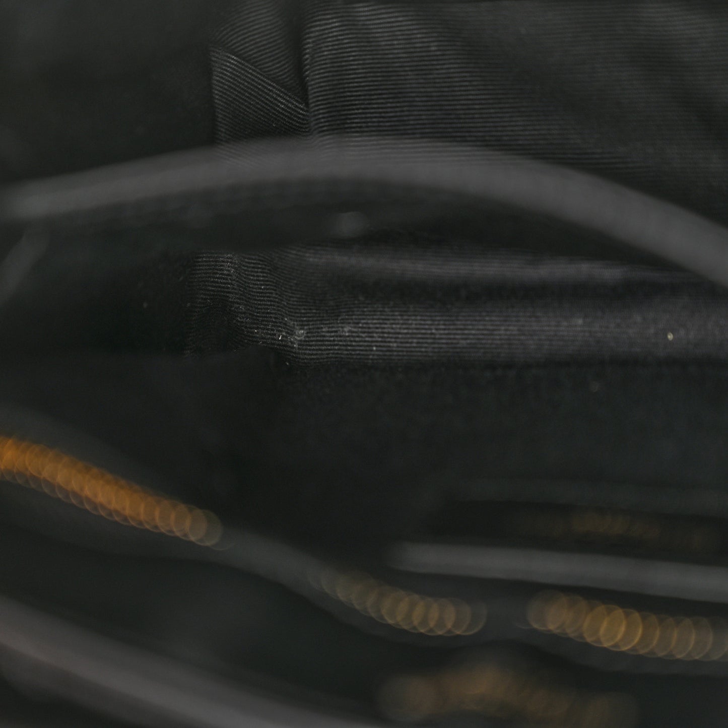 Calfskin Y Quilted Monogram Toy Loulou Crossbody Bag Black