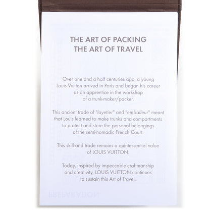 Louis Vuitton The Art of Packing Booklet 4 of 5
