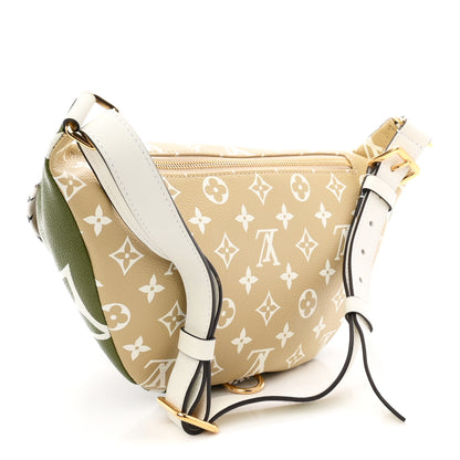 Louis Vuitton Monogram Giant Bumbag Kaki Beige 3 of 10