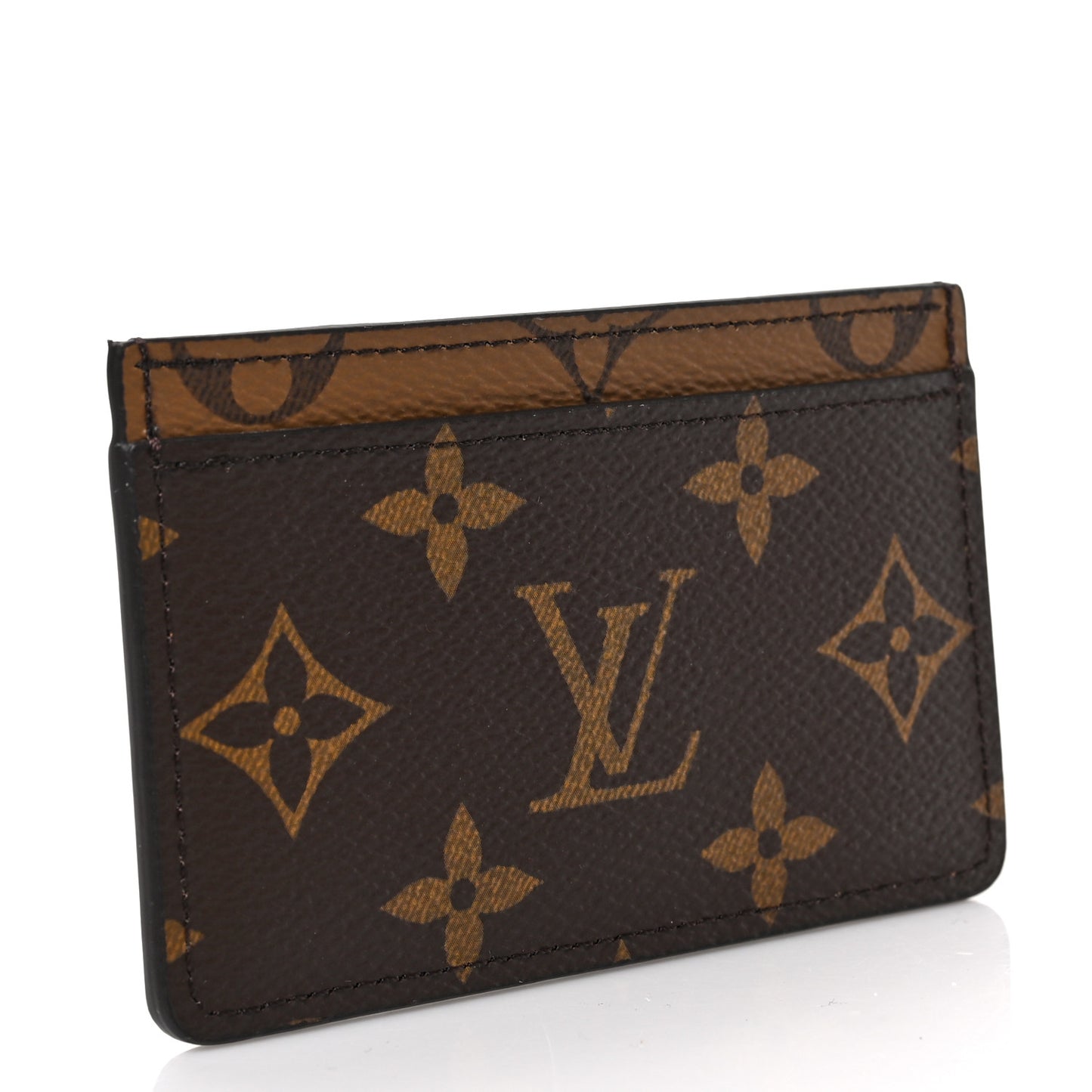 Reverse Monogram Card Holder