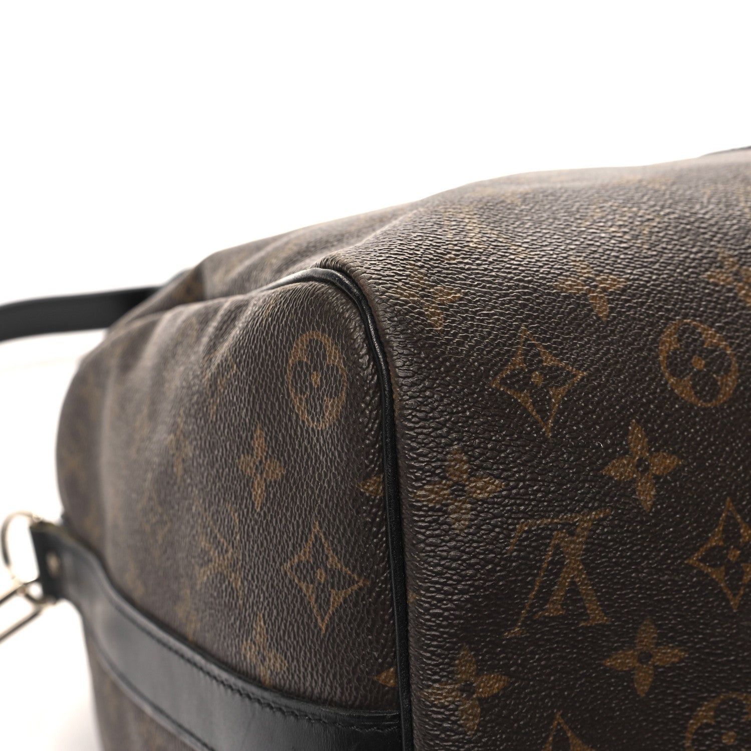 Louis Vuitton Monogram Macassar Keepall Bandouliere 45 10 of 11