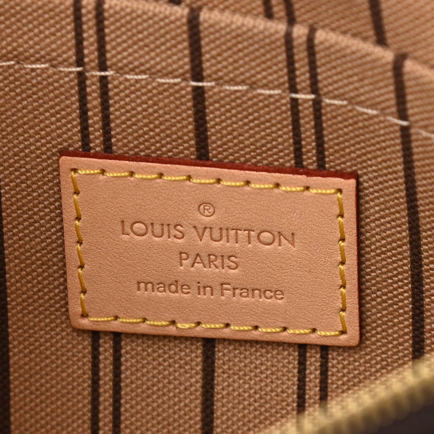 Louis Vuitton Monogram Neverfull MM GM Pochette 6 of 6