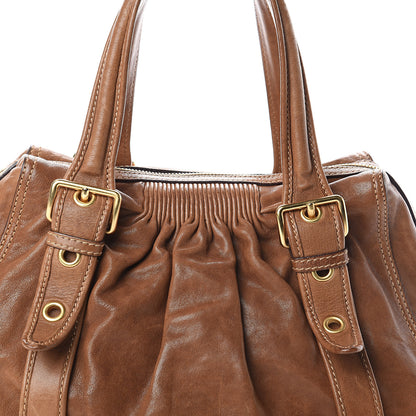 Miu Miu Nappa Shoulder Bag Cannella 6 of 8
