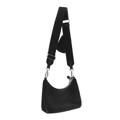 Prada Nylon Re-Edition 2005 Shoulder Bag Black 3 of 9