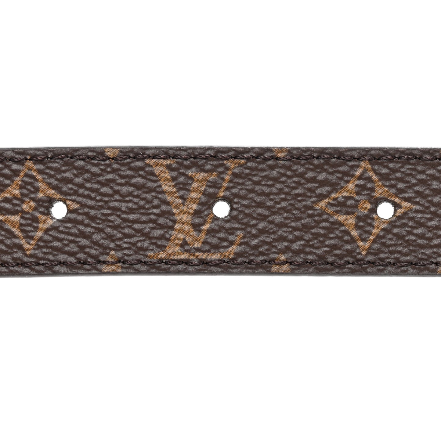 Calfskin Monogram 20mm LV Iconic Reversible Belt 75 30 Black