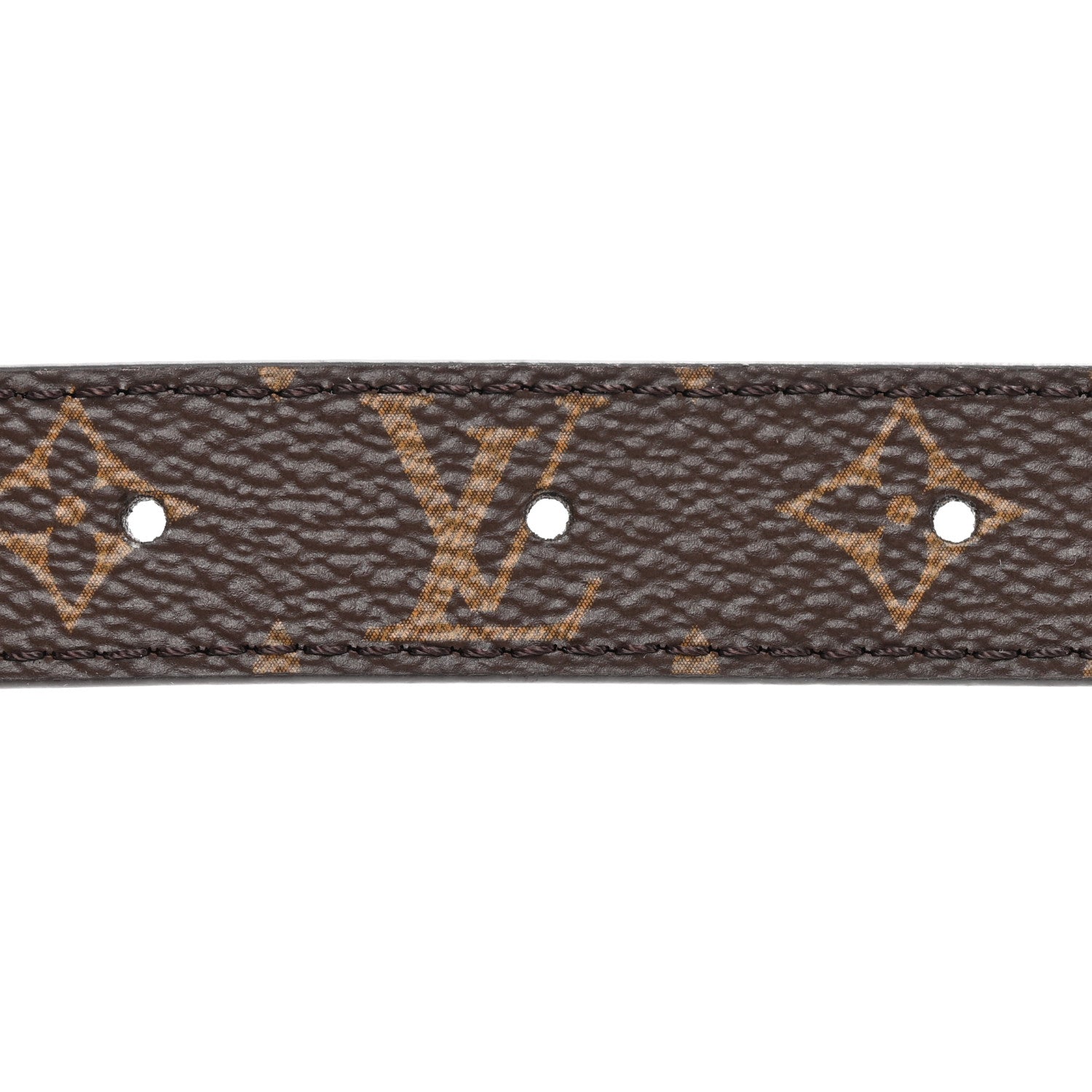 Louis Vuitton Calfskin Monogram 20mm LV Iconic Reversible Belt 75 30 Black 4 of 5