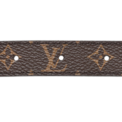 Louis Vuitton Calfskin Monogram 20mm LV Iconic Reversible Belt 75 30 Black 4 of 5