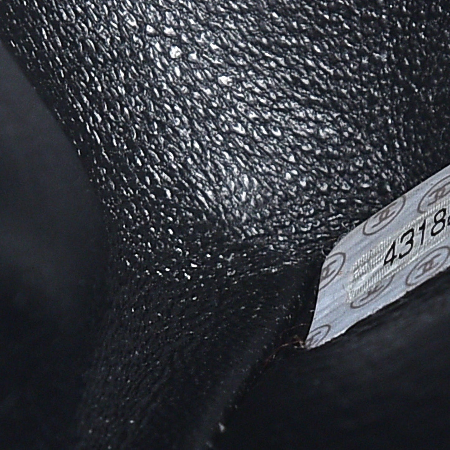 Lambskin Quilted Jumbo Single Flap Black
