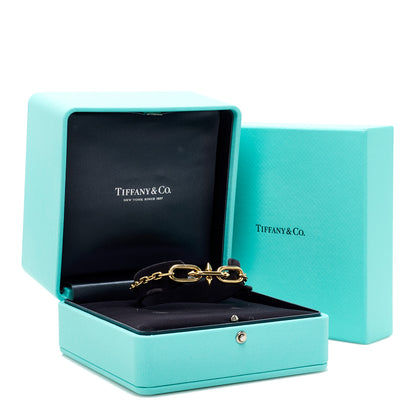Tiffany X PHARRELL 18K Yellow Gold Medium Titan Link Station Bracelet 4 of 4