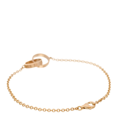Cartier 18K Yellow Gold Interlocking LOVE Bracelet 2 of 5